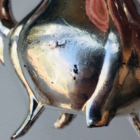 Niagara Falls Mini Teapot Kettle Shape Salt & Pepper Shaker Set Souvenir FLAW - Picture 5 of 12